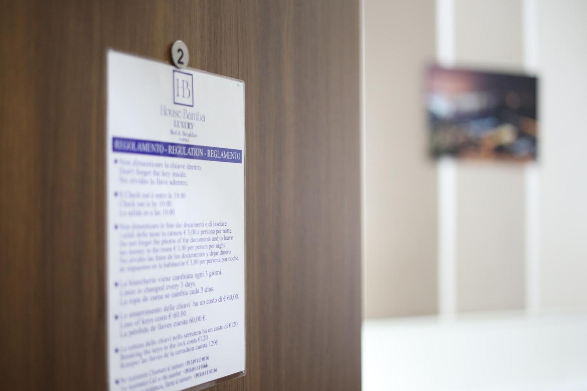 B&B House Bamba Luxury Napoli Esterno foto