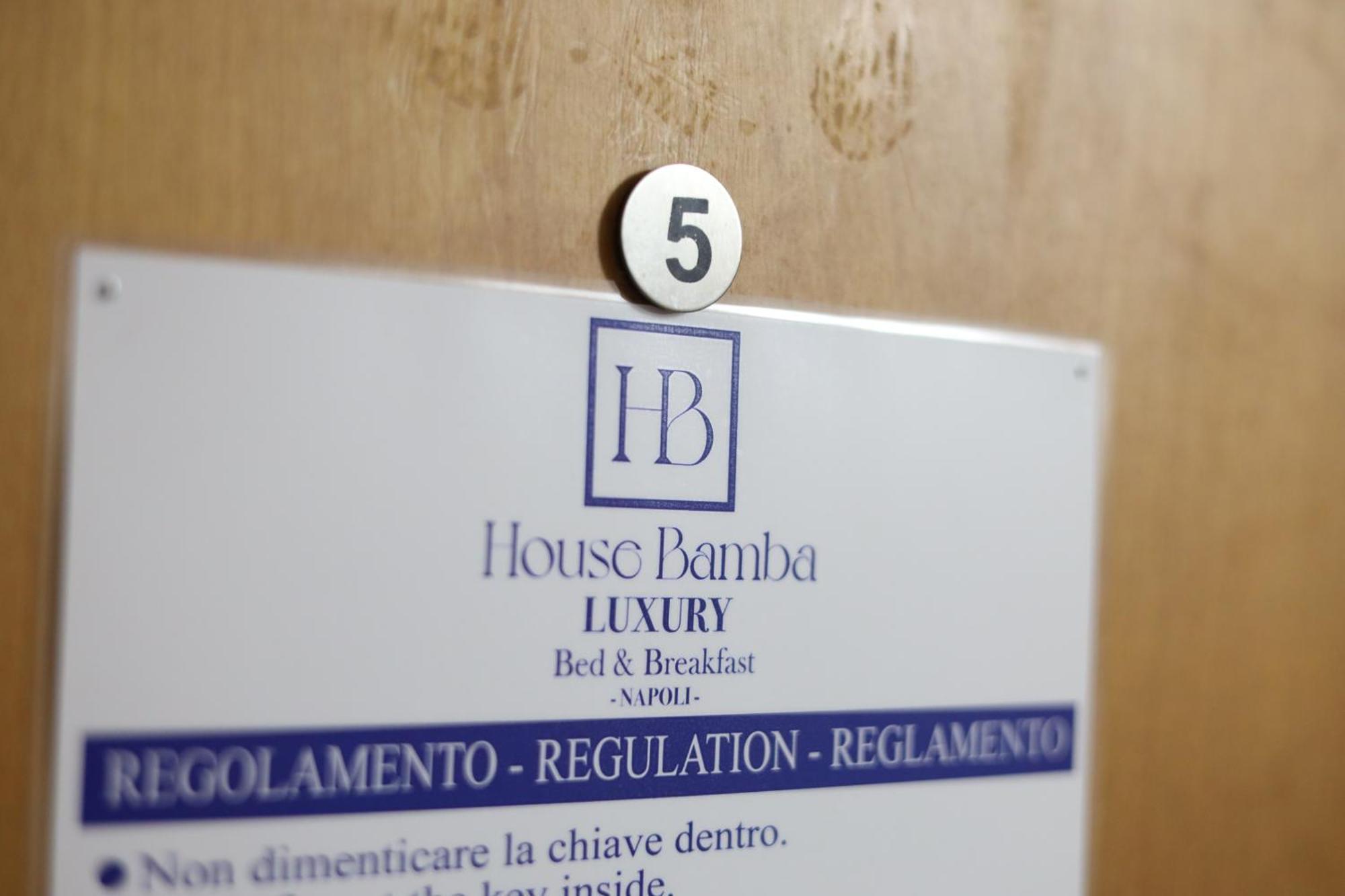 B&B House Bamba Luxury Napoli Esterno foto
